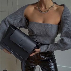 NWT ZARA 2-Piece Knit Arms Warmer Sweater Set